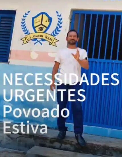 Necessidades urgentes na Escola Joaquim Veras no Povaodo Estiva em Tutoia-Ma